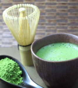 matcha tea bowl and whisk