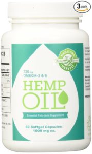 Manitoba hemp oil capsules