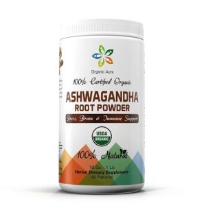 Organic Aura Ashwagandha root powder