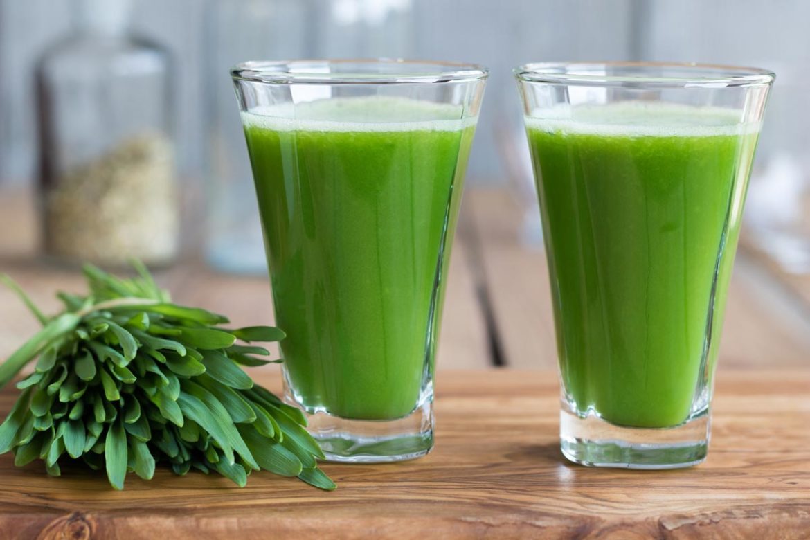 Wheatgrass-Shots